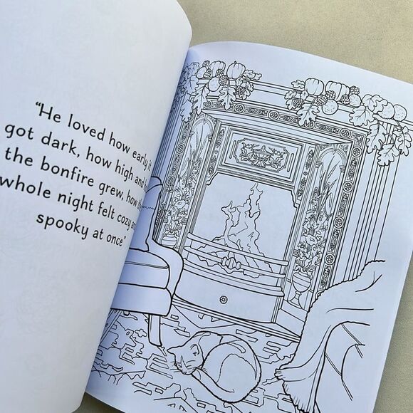 The Pumpkin Spice Café Book and Coloring Book Set - Picture 6 of 11